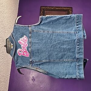 Barbie Jean vest. Girls size 14-16. New with tags!